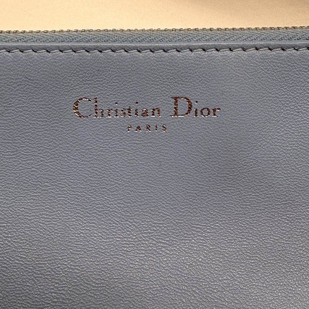 Dior Woven Lady Dior with Python Trim - image 8